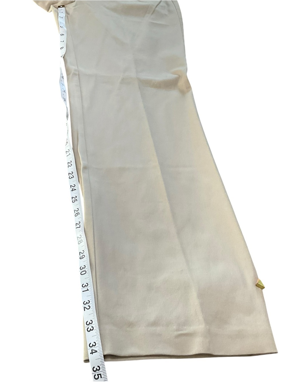 NWT Chico’s Getaway Brandon Modern Khaki Pants Size 2 Tall Stretch Trouser - Picture 7 of 10